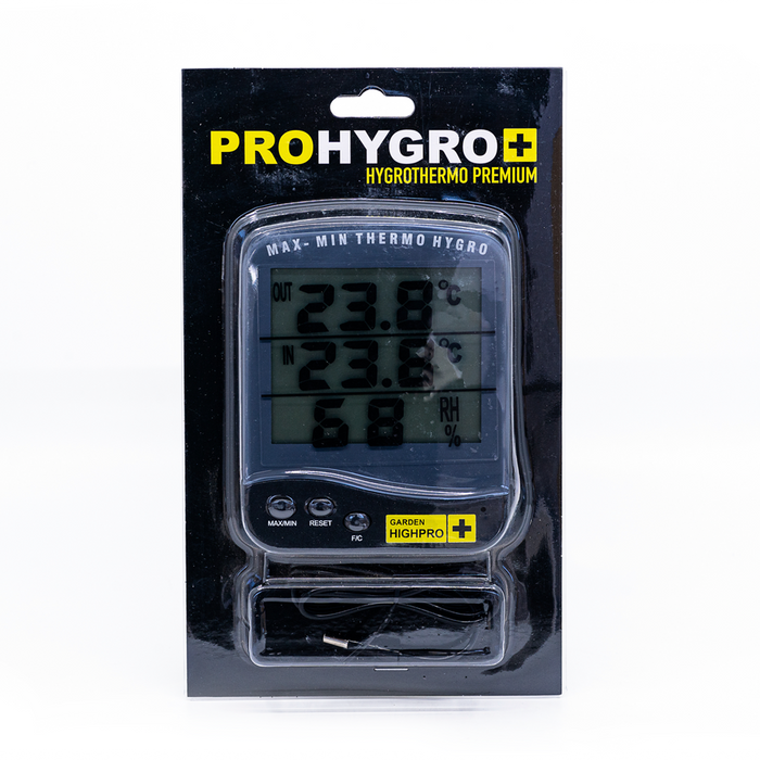 Termometro Higrómetro Premium con Sonda Garden HighPro