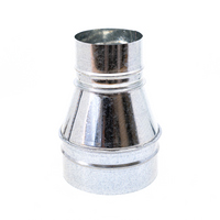 Reductor de ducto 152 mm a 102 mm