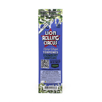 BLUNT HEMP WRAP LION ROLLING CIRCUS Terpenos
