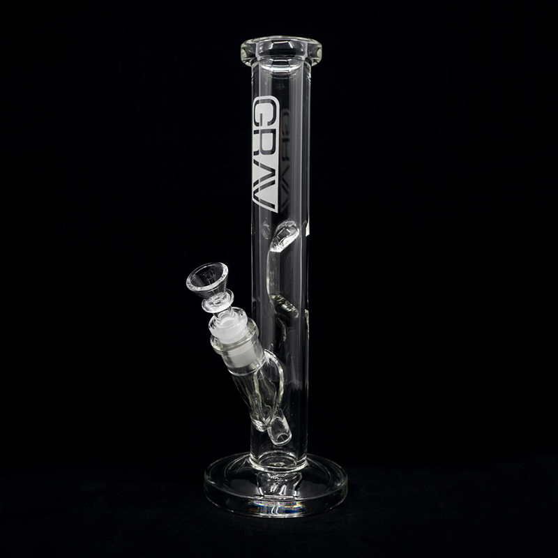 Bong Straight Base Clear de Grav GR08