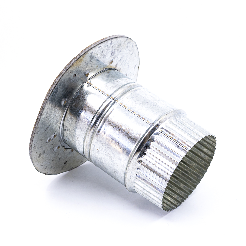 Acople pared Metal 100 mm