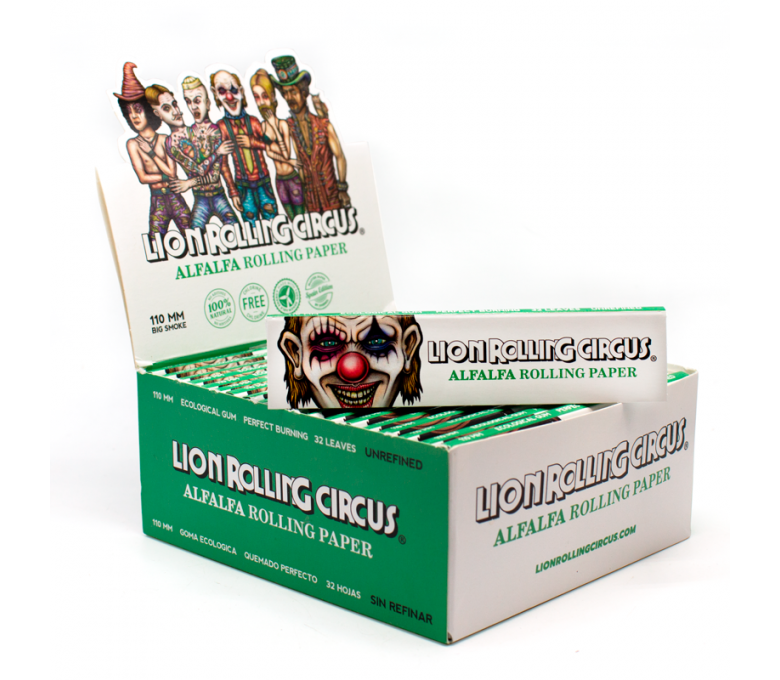 Papelillo Lion Rolling Circus Alfalfa  1 1/4
