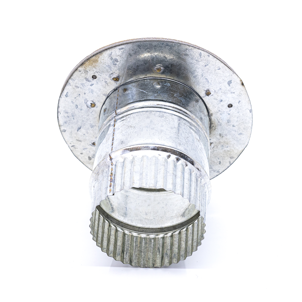 Acople pared Metal 100 mm