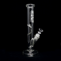 Bong Straight Base Clear de Grav GR08