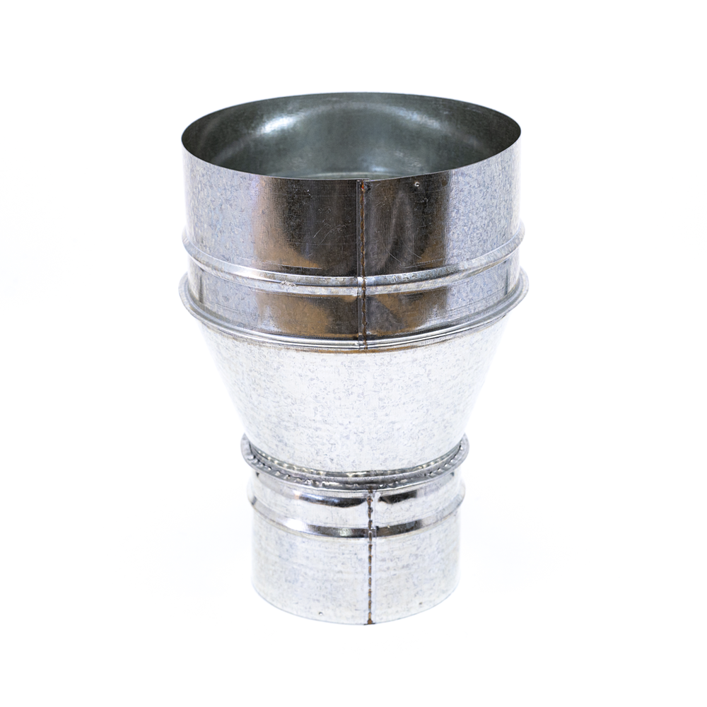 Reductor de ducto 152 mm a 102 mm