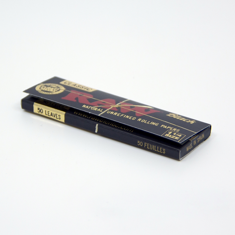 Papelillo Raw Black 1 1/4