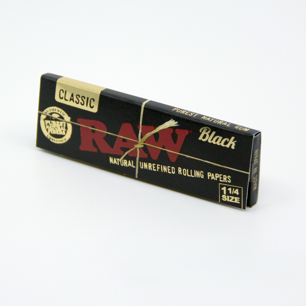 Papelillo Raw Black 1 1/4