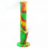 Bong Silicona Base Plana