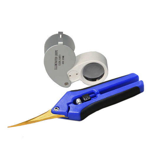 Pack Cosecha Tijeras + Lupa