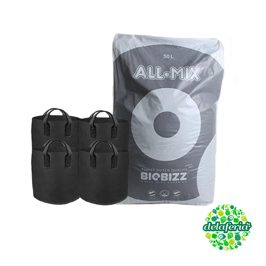 Kit geotextil all mix bio bizz 50 litros