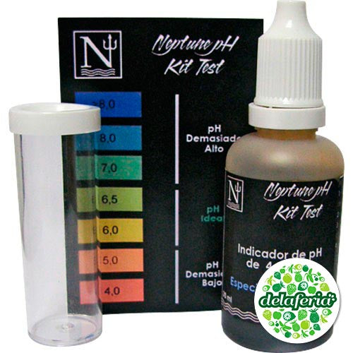 Medidor de pH Test Kit 20 ml Neptune Hydroponics