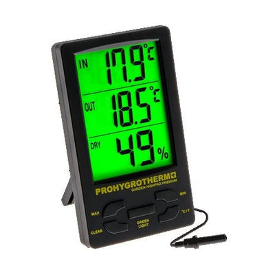 Termometro Higrómetro Pro Japones con Sonda Garden HighPro