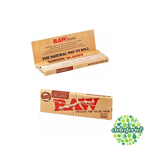 Papelillo Raw Cáñamo Orgánico 1 1/4 